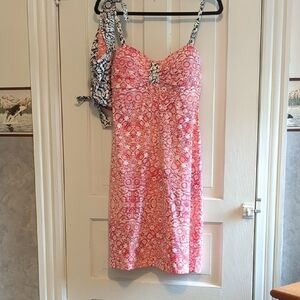 Tommy Bahama Pink Sarong Swim Cover-Up